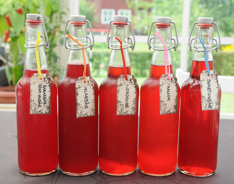 Etiketter till flaskor | Oppio scrappar, pysslar, bakar och odlar